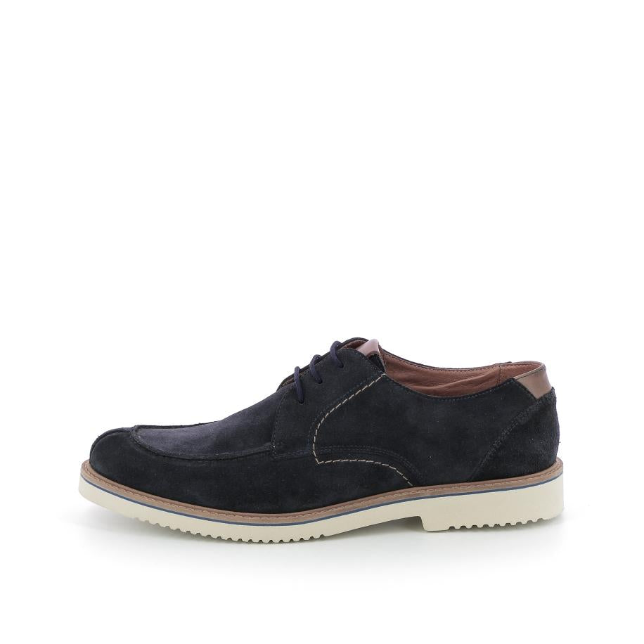MAX HARRIS Derbies Richelieus - Couleur: Bleu - Mano Shoes and Bags