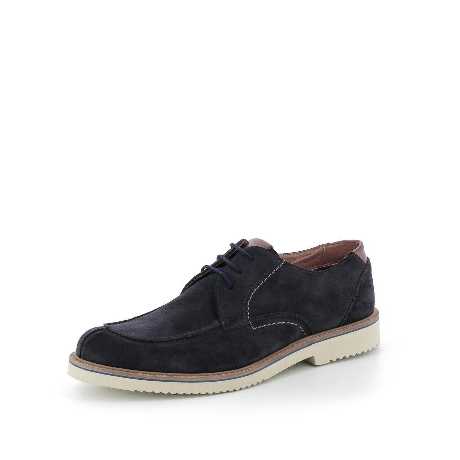 MAX HARRIS Derbies Richelieus - Couleur: Bleu - Mano Shoes and Bags