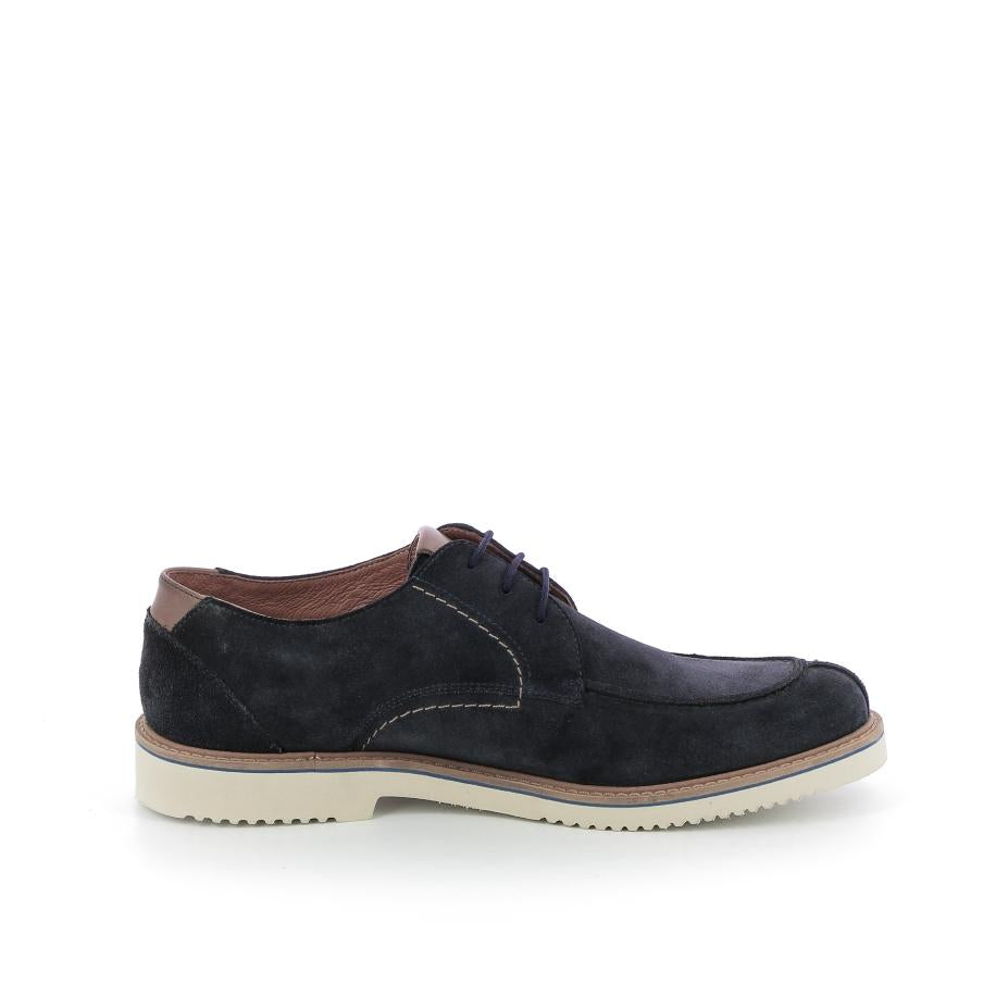 MAX HARRIS Derbies Richelieus - Couleur: Bleu - Mano Shoes and Bags