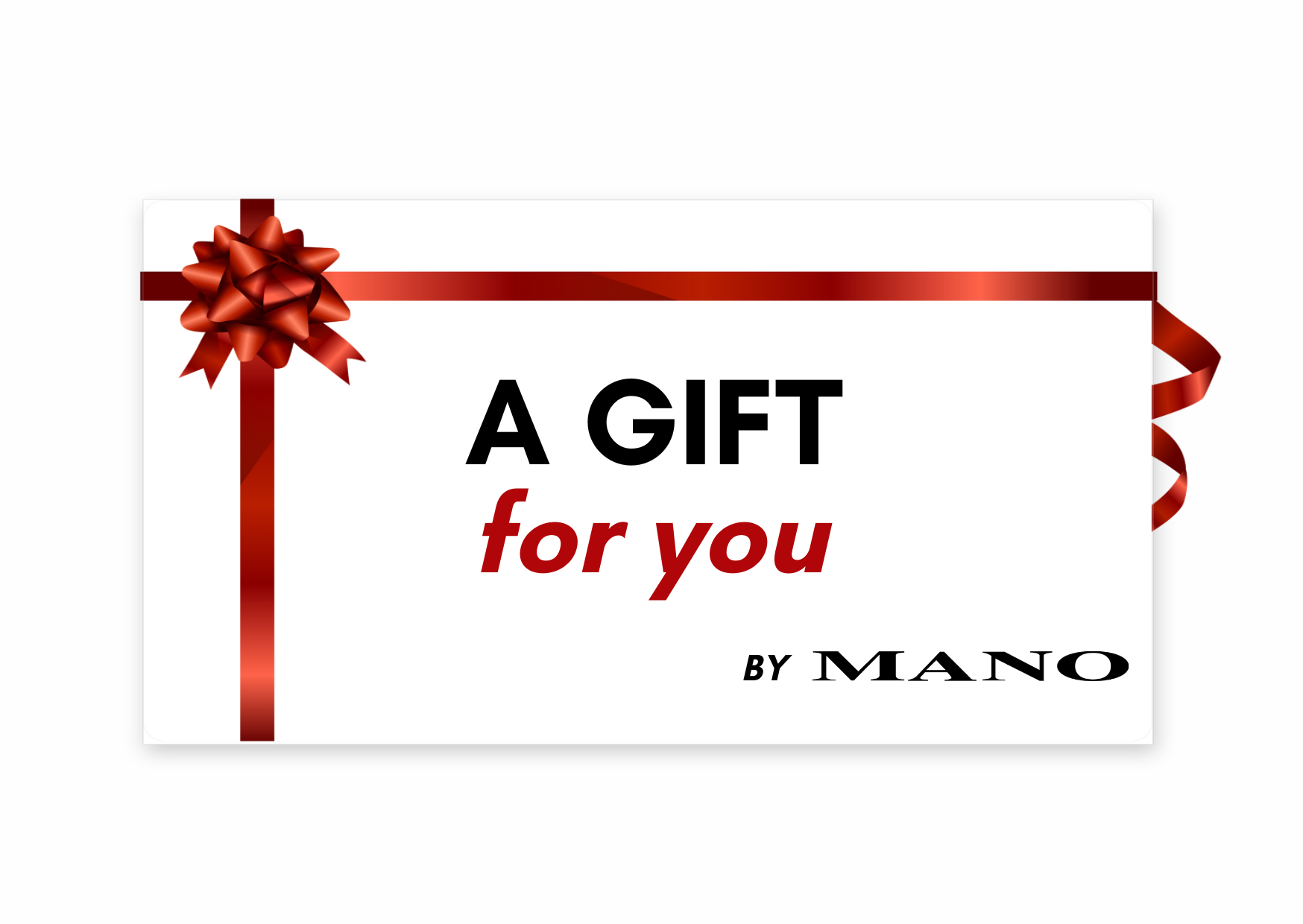 Carte cadeau Mano - Montants: 30,00 € - Mano Shoes and Bags