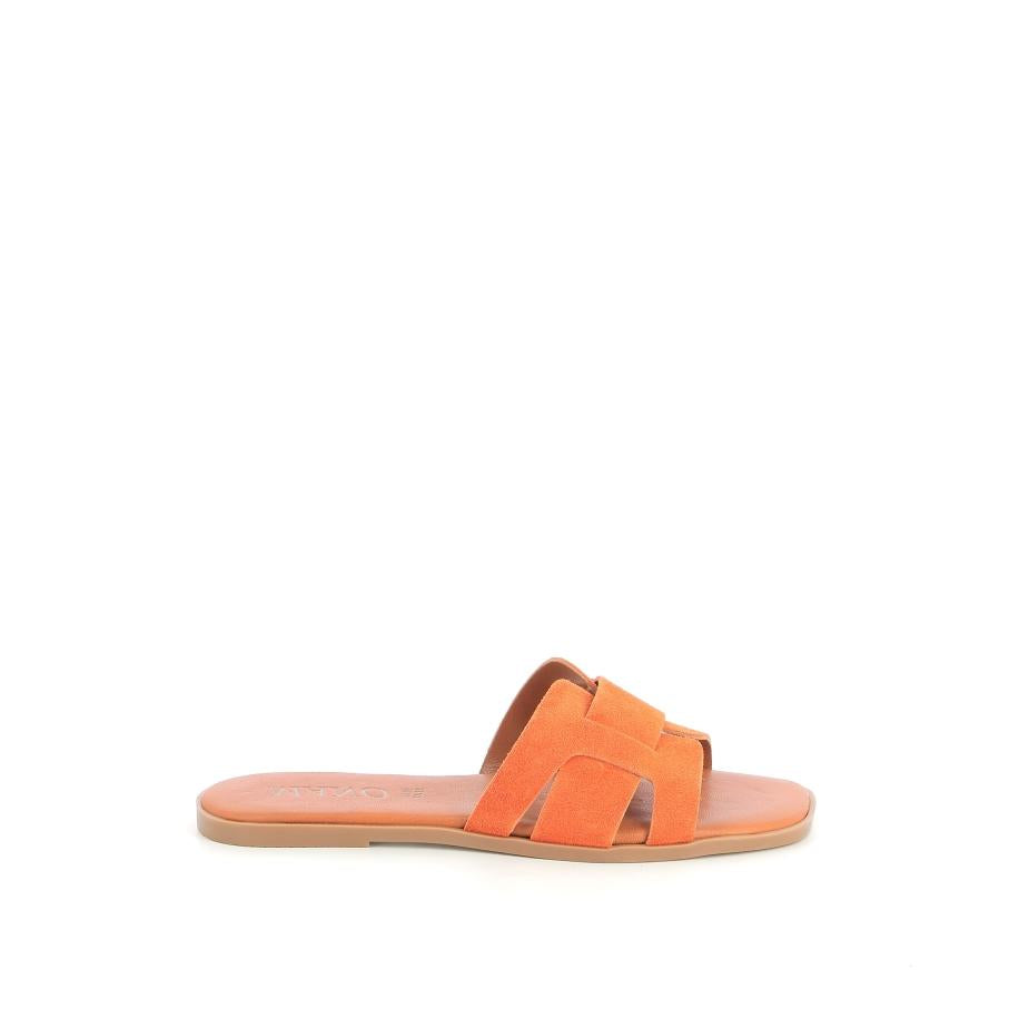 MANO Mules/Sabots - Couleur: Orange - Mano Shoes and Bags