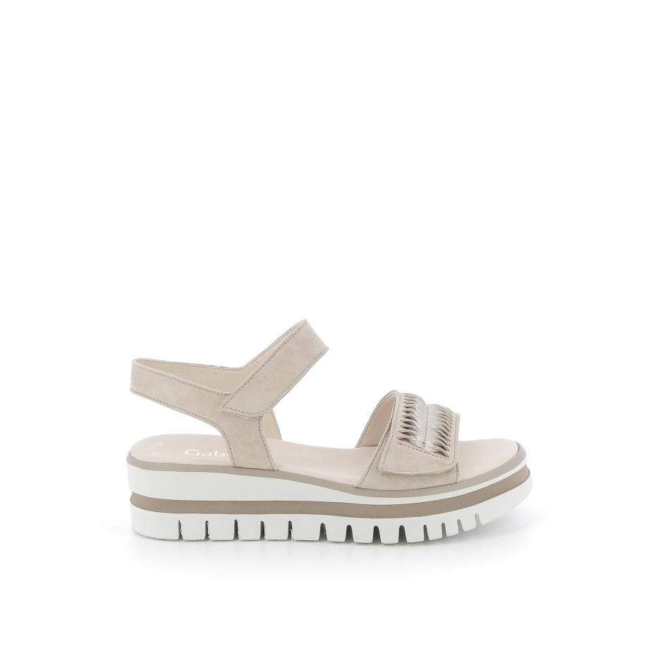 GABOR Sandales - Couleur: Beige - Mano Shoes and Bags