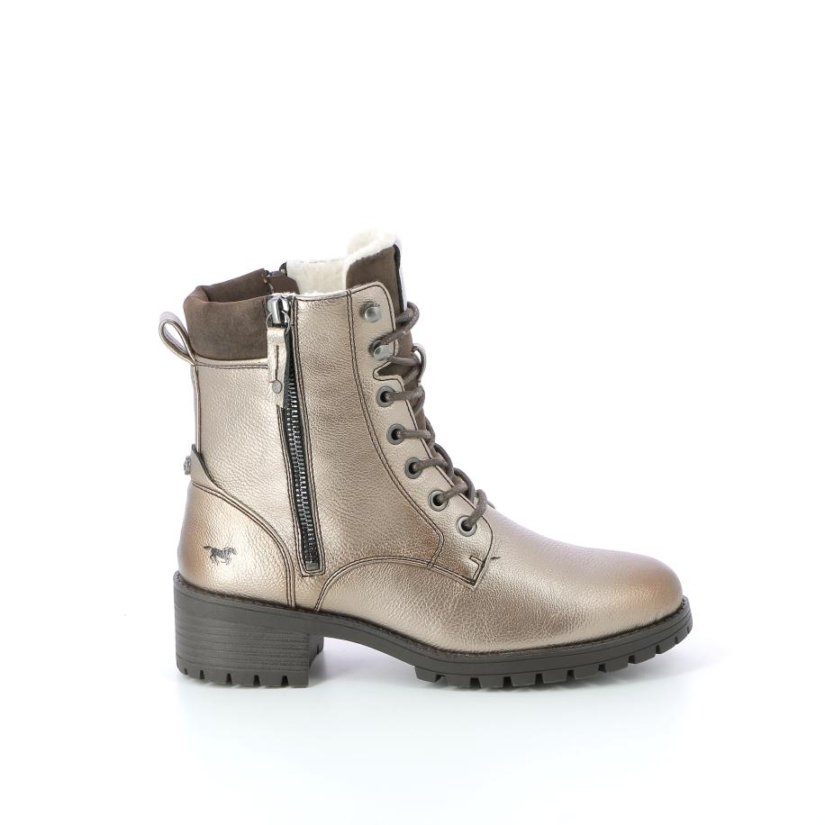 MUSTANG Boots/Bottines - Couleur: Doré - Mano Shoes and Bags
