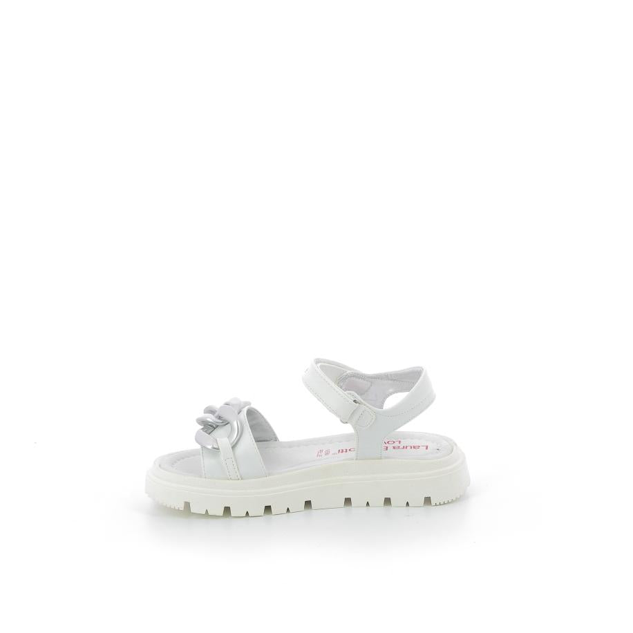 LAURA BIAGIOTTI Sandales - Couleur: Blanc - Mano Shoes and Bags
