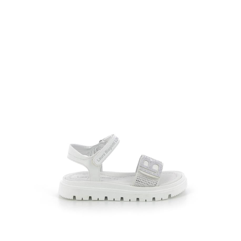 LAURA BIAGIOTTI Sandales - Couleur: Blanc - Mano Shoes and Bags