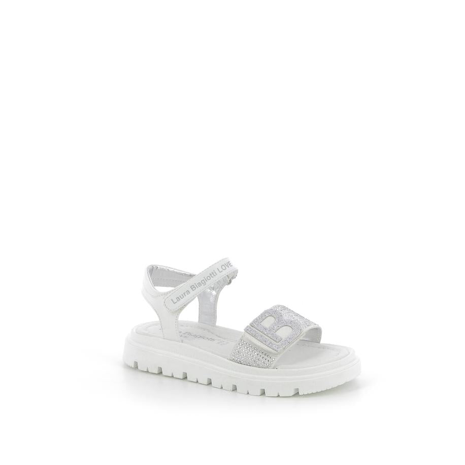 LAURA BIAGIOTTI Sandales - Couleur: Blanc - Mano Shoes and Bags