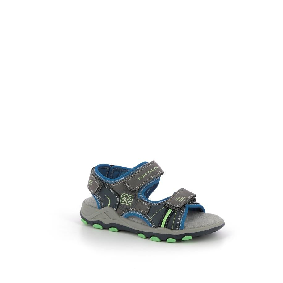 TOM TAILOR Sandales - Couleur: Gris - Mano Shoes and Bags