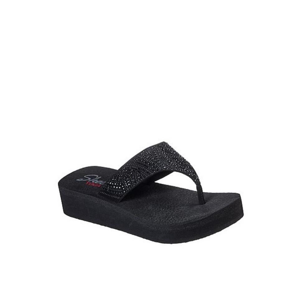 SKECHERS Tongs - Couleur: Noir - Mano Shoes and Bags