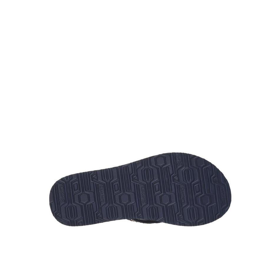 SKECHERS Tongs - Couleur: Bleu - Mano Shoes and Bags