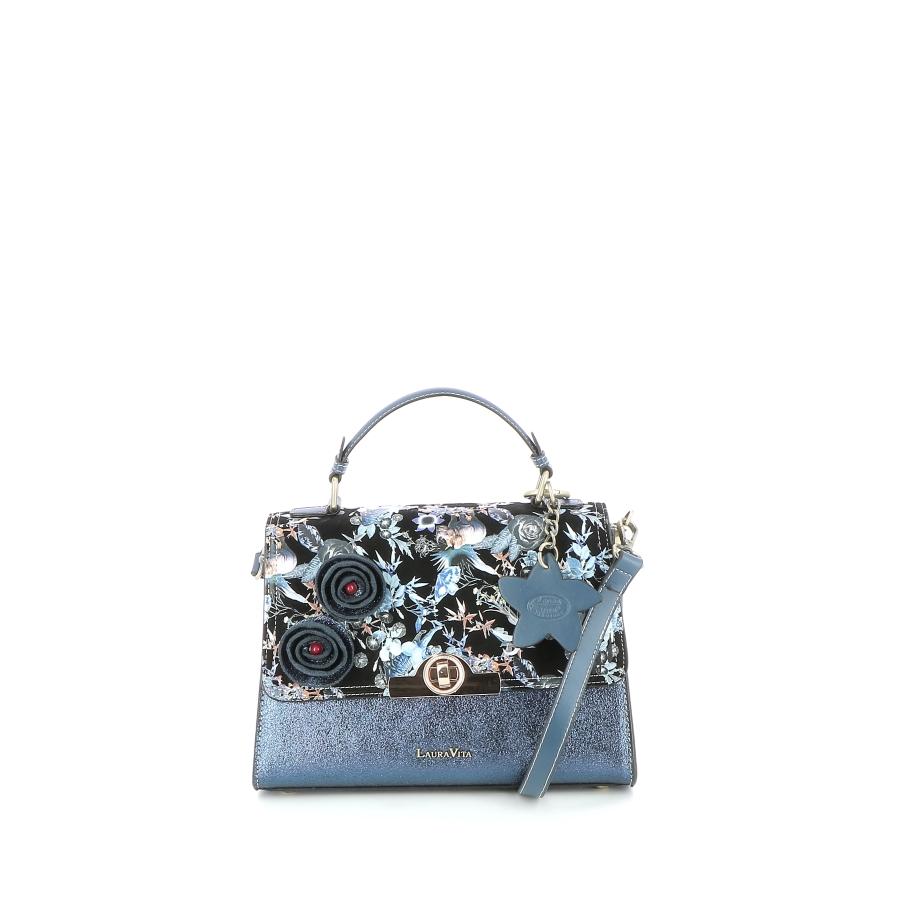 LAURA VITA Sacs à main Couleur: Bleu Mano Shoes and Bags